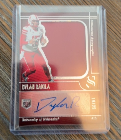 2025 Panini Silhouettes #SS-DRA Dylan Raiola — front