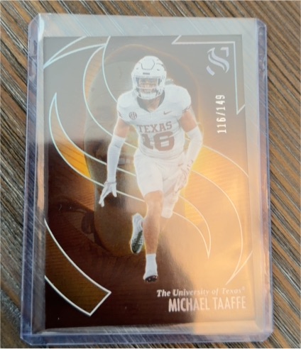 2025 Panini Silhouette #29 Michael Taaffe — front