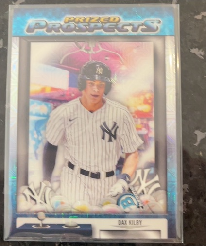 2025 Bowman Draft #PP-12 Dax Kilby Prized Prospects Mojo — front