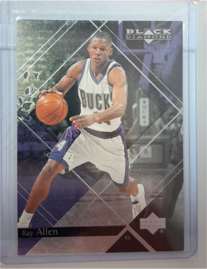1999-00 Upper Deck Black Diamond #45 Ray Allen — front