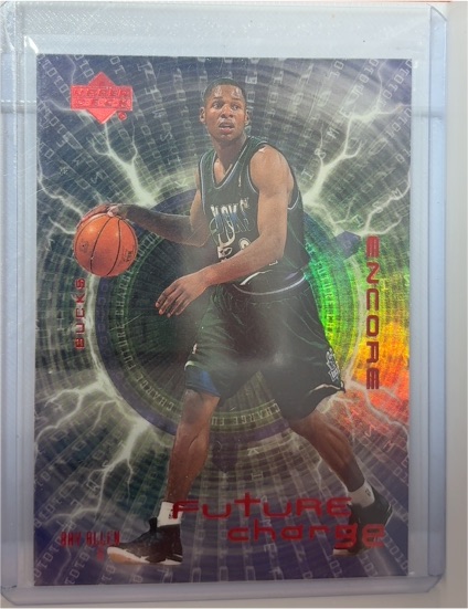 1999-00 Upper Deck Future Charge #FC7 Ray Allen — front