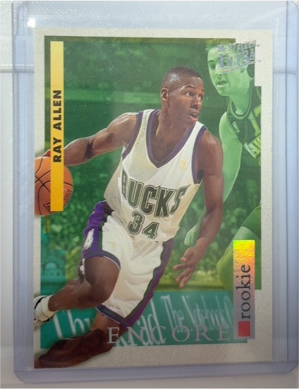 1996-97 Fleer Ultra Encore Rookies #265 Ray Allen Rookie — front
