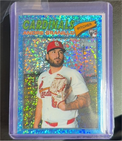 2026 Topps Heritage #32 Andre Granillo — front