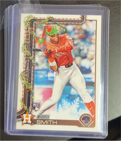 2025 Topps Holiday #H121 Cam Smith — front
