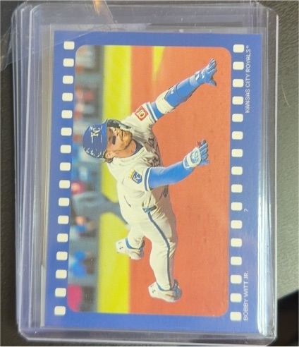 2026 Topps Heritage Ready, and Action! #RA-BW Bobby Witt Jr. — front