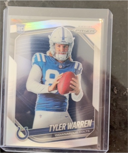 2025 Panini Prizm #417 Tyler Warren — front