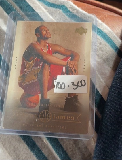 2003-04 Upper Deck #17 LeBron James — front
