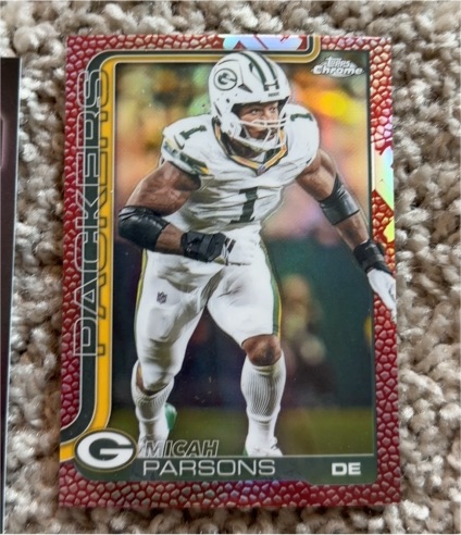 2025 Topps Chrome #77 Micah Parsons — front