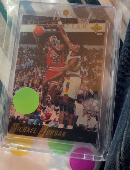 1992-93 Upper Deck All NBA Team #AN1 Michael Jordan — front