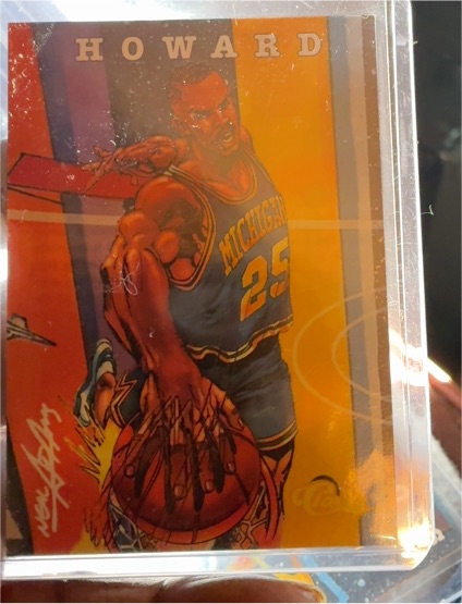 1994 Classic #103 Juwan Howard Illustration — front