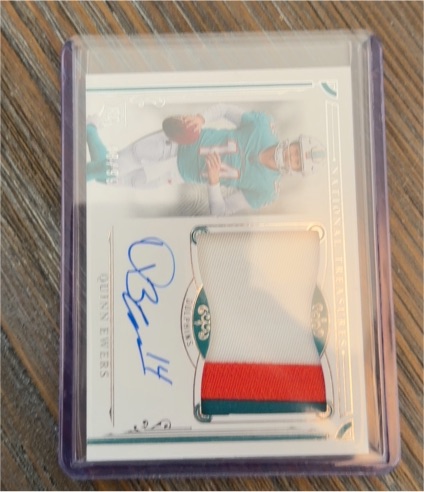2025 Panini National Treasures #CRPA-QES Quinn Ewers — front