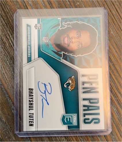 2025 Panini Donruss Elite #PP-BTU Bhayshul Tuten — front
