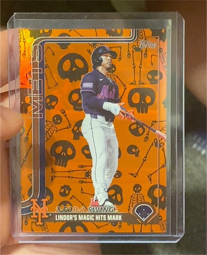 2025 Topps Update Series #US290 Francisco Lindor — front