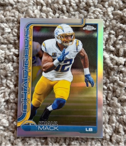 2025 Topps Chrome #160 Khalil Mack — front