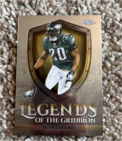 2025 Topps Chrome Football #LOG-38 Brian Dawkins Legends Of The Gridiron — front