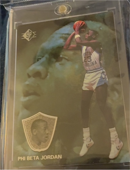 1998 Upper Deck SP Top Prospects #J21 Michael Jordan Phi Beta Jordan — front