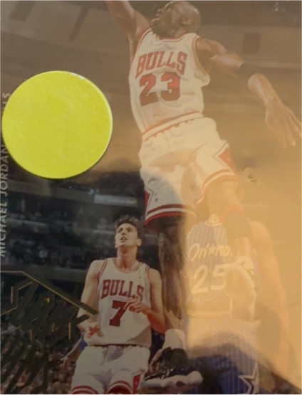 1991 Upper Deck Michael Jordan MVP Insert — front