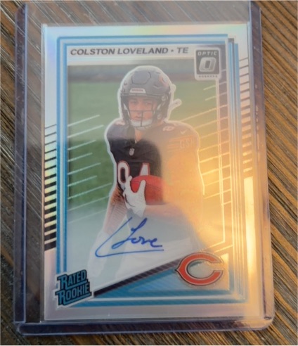 2025 Panini Donruss Optic #204 Colston Loveland — front