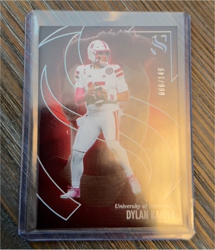 2025 Panini Silhouette #1 Dylan Raiola — front