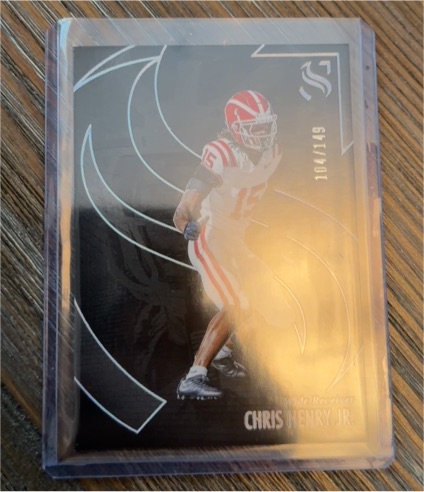 2025 Panini Silhouette #20 Chris Henry Jr — front