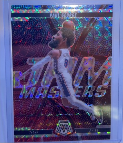 2024-25 Panini Mosaic #13 Paul George Jam Masters — front