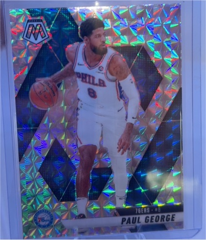 2024-25 Panini Mosaic #14 Paul George — front