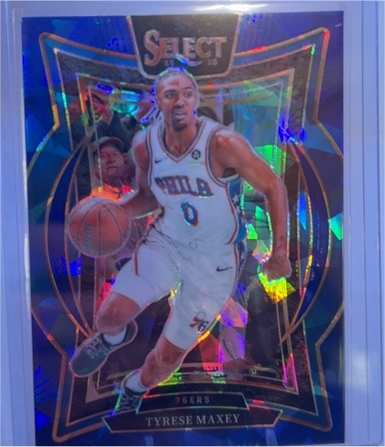 2024-25 Panini Select #20 Tyrese Maxey — front