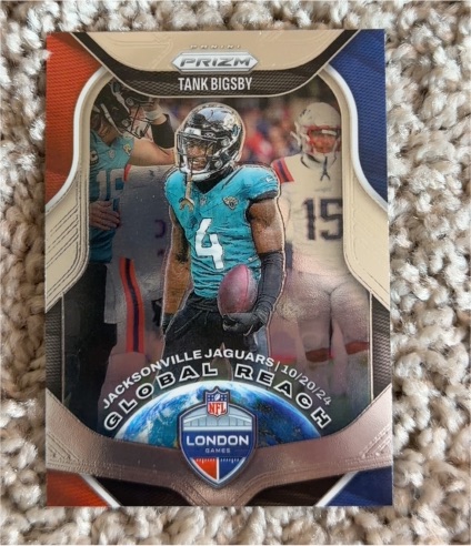 2025 Panini Prizm #7 Tank Bigsby Global Reach — front