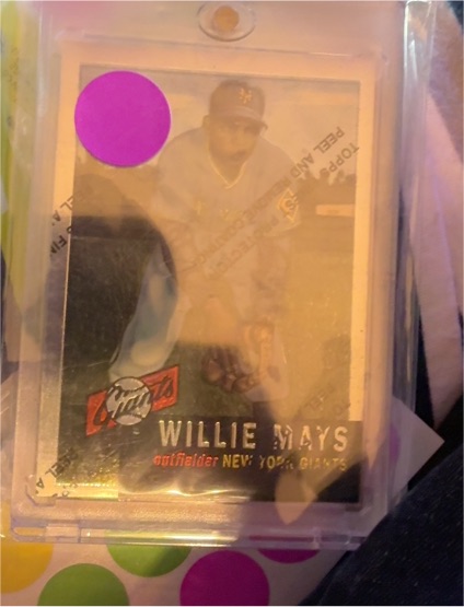 1996 Topps Chrome #244 Willie Mays — front
