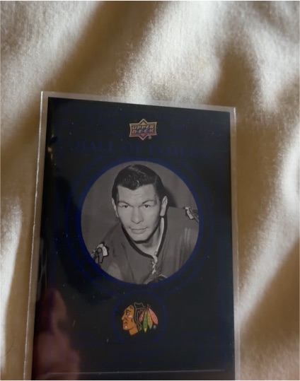 2025-26 Upper Deck Chicago Blackhawks Centennial Set Bronze Parallel #19 Glenn Hall — front