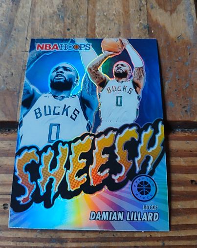 2023-24 Panini NBA Hoops Premium Stock #6 Damian Lillard — front