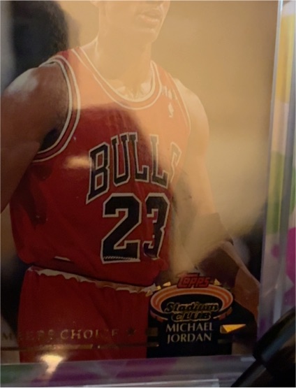 1992-93 Topps Stadium Club Members Choice #210 Michael Jordan — front