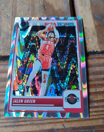 2023-24 Panini NBA Hoops Premium Stock #5 Jalen Green — front