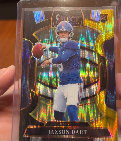 2025 Panini Select #93 Jaxson Dart — front