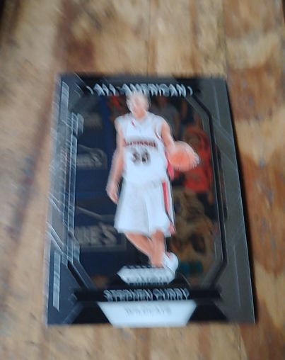 2024 Panini Prizm Draft Picks All-American #13 Stephen Curry — front