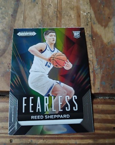 2024 Panini Prizm Draft Picks #20 Reed Sheppard Fearless — front