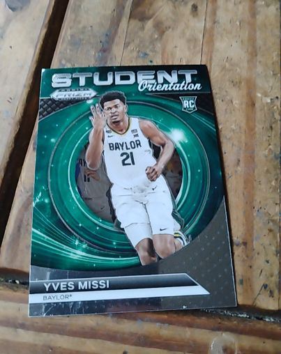 2024 Panini Prizm Draft Picks #25 Yves Missi Student Orientation — front