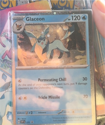 2022 Pokémon SV: Scarlet & Violet Promo #171 Glaceon — front