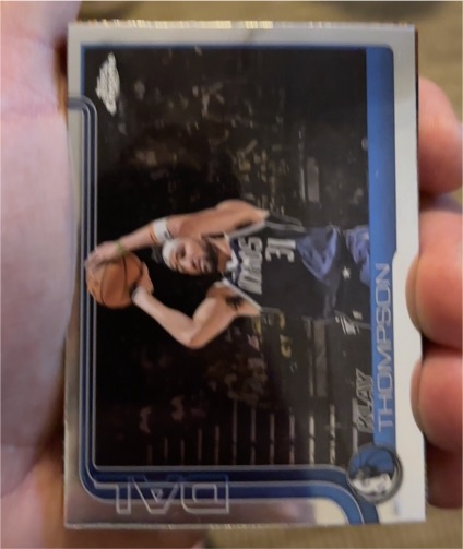 2025-26 Topps Chrome #42 Klay Thompson — front