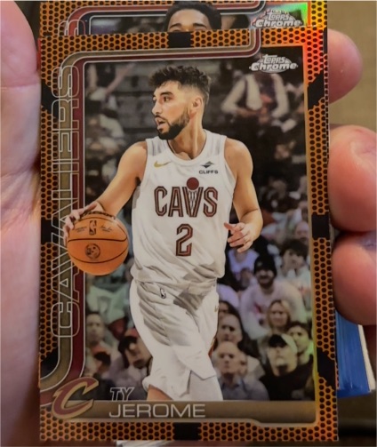 2025-26 Topps Chrome #4 Ty Jerome — front