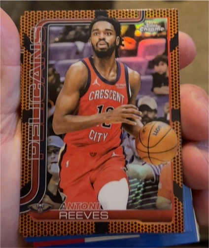 2025-26 Topps Chrome #108 Antonio Reeves — front