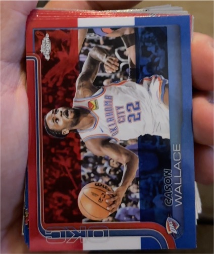 2025-26 Topps Chrome #191 Cason Wallace — front