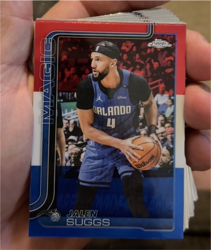 2025-26 Topps Chrome #115 Jalen Suggs — front