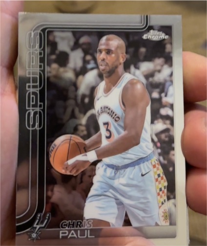2025 Topps Chrome #219 Chris Paul — front