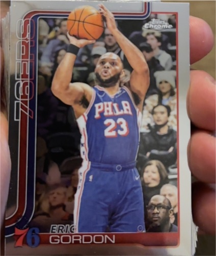 2025-26 Topps Chrome #184 Eric Gordon — front