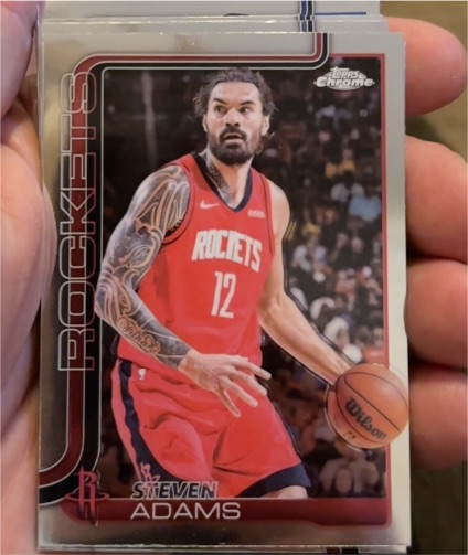 2025-26 Topps Chrome #12 Steven Adams — front