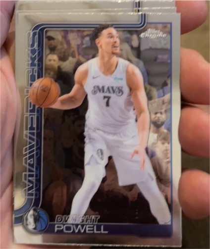 2025-26 Topps Chrome #223 Dwight Powell — front