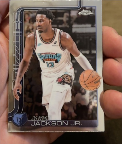 2025-26 Topps Chrome #163 Jaren Jackson Jr. — front