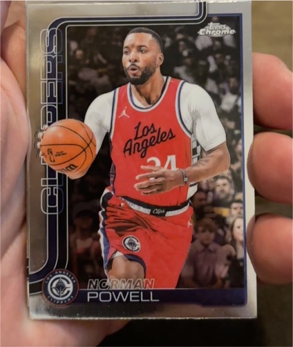 2025-26 Topps Chrome #22 Norman Powell — front