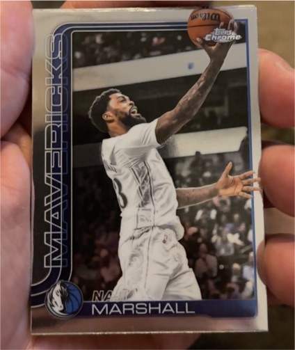 2025-26 Topps Chrome #28 Naji Marshall — front